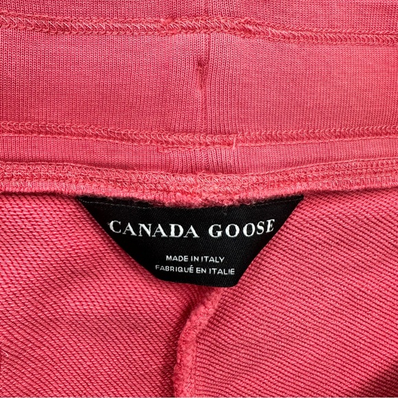 Canada Goose Muskoka Shorts Women L Large Pink Sky Cotton Designer 5’ Inseam. - Picture 3 of 13